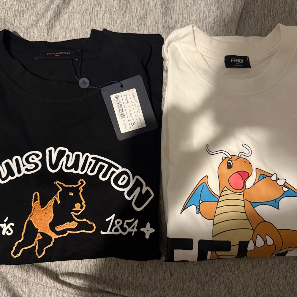 Fendi White Kids Graphic T-Shirt